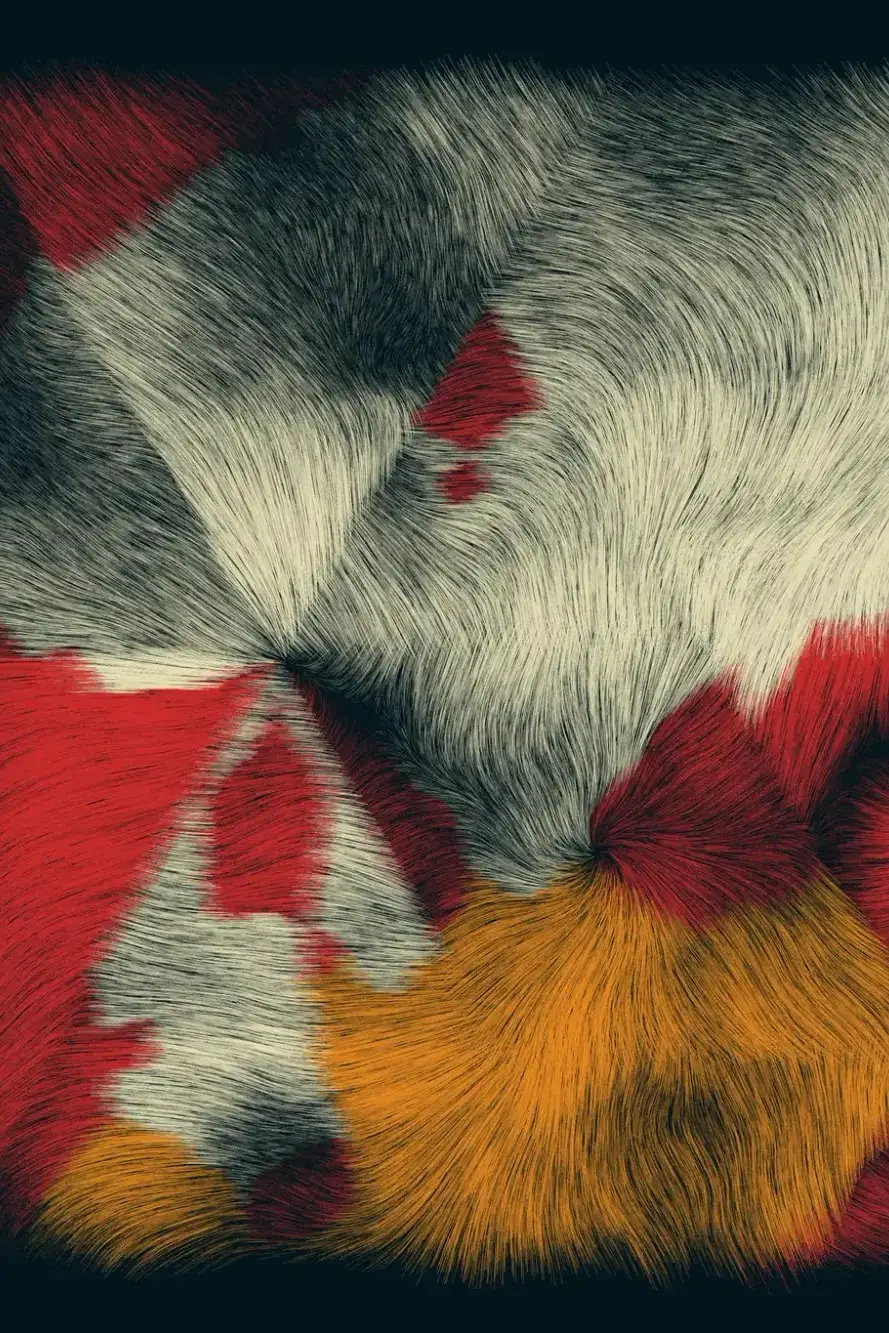 FOLRADURA, algorithmic artwork by Camille Roux, detail